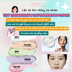 Phấn Phủ Kiềm Dầu TFIT Translucent Set Finishing Powder Chống Trôi Mờ Khuyết Điểm Ráo Mịn Da Hàn Quốc Hộp 7g - MUA 1 TẶNG 3