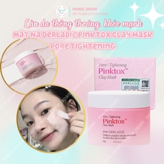 Mặt Nạ Đất Sét Pink Tox Derladie Pore Tightening Clay Mask Sạch Sâu Kiểm Soát Dầu Nhờn Se Khít Lỗ Chân Lông Hàn Quốc