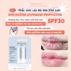 Son Dưỡng Byphasse Protector Lip Balm SPF30 Dưỡng Ẩm Chống Nắng Mờ Thâm Set 2 Son