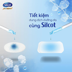 Bông Tẩy Trang Silcot Làm Sạch Nhẹ Nhàng Không Sơ Bông Unicharm Nhật Bản Hộp 82 Miếng