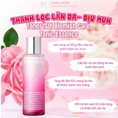 Nước Cân Bằng ISOI Dưỡng Sáng Mờ Thâm Cấp Ẩm Dịu Da Blemish Care Tonic Essence Hàn Quốc 130ml