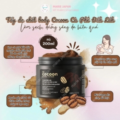 Combo Cocoon 2 Món 1 Tẩy Tế Bào Chết Body Cà Phê Mịn Da 200ml + 1 Xịt Dưỡng Tóc Vỏ Bưởi Giảm Gãy Rụng 140ml 