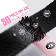 Lượt Điện Chải Tóc Jary Ion Electric Hair Comb  Không Dây Ion Âm Gỡ Rối Suôn Mượt, Tạo Kiểu Siêu Dễ