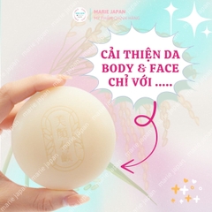 Xà Phòng Meishoku Bigan Skin Soap Làm Sạch Sâu Hỗ Trợ Giảm Mụn Dưỡng Da Mịn Màng Nhật Bản