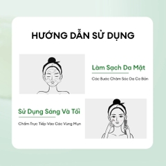 Chấm Mụn Colorkey Luminous Hỗ Trợ Giảm Mụn Mờ Thâm Dịu Da Green Tea Purifying Acne Treatment