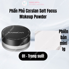 Phấn Phủ Carslan Kiềm Dầu Lâu Trôi Che Phủ Tự Nhiên Soft Focus  Makeup Powder Mini 1G
