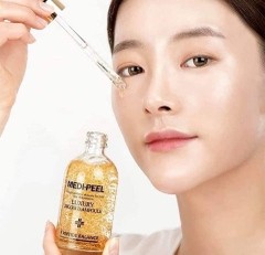 Serum Medi Peel Vàng 24K Luxury Gold Ampoule Dưỡng Ẩm Da Trắng Sáng Chống Lão Hóa 100ml Hàn Quốc