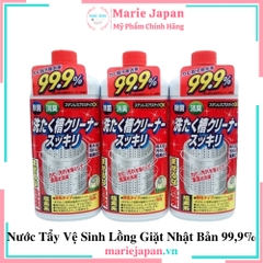 Nước Tẩy Vệ Sinh Lồng Giặt Nhật Bản 99,9%