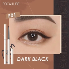 Kẻ Mắt Focallure Đầu Mảnh Siêu Mịn Chống Nước Lâu Trôi Perfectly Defined Gel Eyeliner 1.7mm