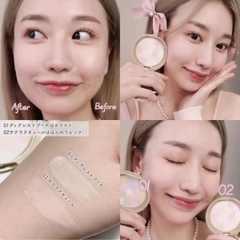 Phấn Phủ Đa Sắc Canmake Marshmallow Finish Powder Abloom Nâng Tông Kiềm Dầu Chỉnh Sắc Tố Da Nhật Bản 4g