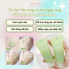 Tẩy Tế Bào Chết Mặt Dr.Pepti Centella Turnover Soft Peeling Gel Dịu Nhẹ Sạch Sâu Dưỡng Ẩm Sáng Da Hàn Quốc Tuýp 30ml