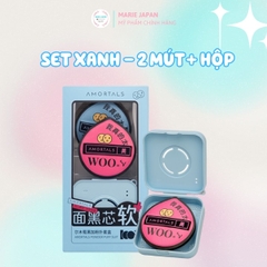 Set Bông Mút Trang Điểm Amortals Powder Puff Mềm Mại Đàn Hồi Nền Mịn Siêu Tốt