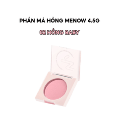 Phấn Má Hồng MENOW Mịn Lì Lâu Trôi Cloud Soft Sweetheart Monochrome Blush 4.5g
