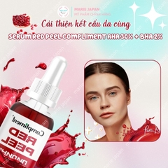 Serum Red Peel Compliment AHA 30% + BHA 2% Tái Tạo Da Dưỡng Sáng Giảm Mụn Hiệu Quả Chai 27ml