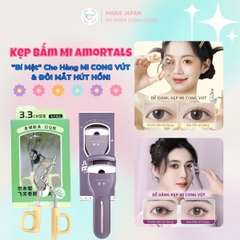 Kẹp Bấm Mi Amortals Cao Cấp Nhỏ Gọn Cho Mi Cong Tự Nhiên Giữ Dáng Lâu Không Gãy Rụng