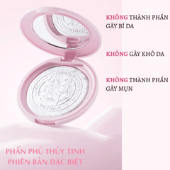 [MUA 1 TẶNG 1] Phấn Phủ Nén Thủy Tinh MENOW Mỏng Mịn Tự Nhiên Clear Radiant Pressed Powder Viet Nam Edition 7g