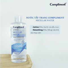 Nước Tẩy Trang Compliment Xanh Da Dầu Mụn 400ml