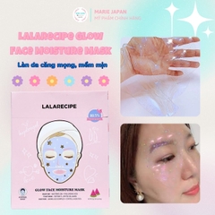 [1 Miếng Lẻ] Mặt Nạ Thạch Lalarecipe Glow Face Moisture Mask Dưỡng Ẩm Sáng Da Chống Lão Hóa Hàn Quốc