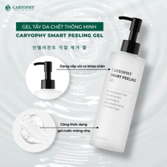 Gel Tẩy Da Chết Caryophy Smart Peeling Gel Sạch Sâu Giảm Mụn Sáng Mịn Hàn Quốc 250ml
