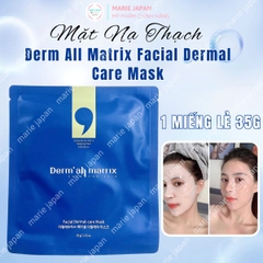 Mặt Nạ Thạch Derm All Matrix  Nâng Cơ Dưỡng Ẩm Trắng Da Chống Lão Hóa Facial Dermal Care Mask  Hàn Quốc