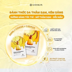 [1 Miếng Lẻ] Mặt Nạ Gookin Ampoule Mask Cấp Ẩm Dưỡng Sáng Phục Hồi Căng Bóng Da Hàn Quốc