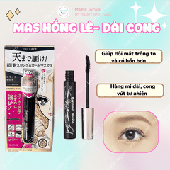 Set Mascara + Tẩy Trang + Kẻ Mắt Kiss Me Heroine - SET 3 MÓN HỒNG