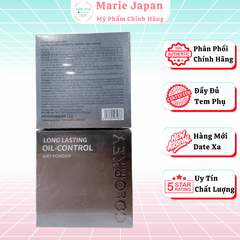 Phấn Phủ Dạng Nén Colorkey Kiềm Dầu Mịn Lì Long Lasting Oil-Control Airy Power 12g