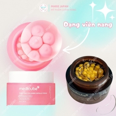 Kem Dưỡng Dạng Viên Nang Medicube Deep Pink Capsule Cream Dưỡng Sáng Mờ Thâm Phục Hồi Da Hộp 55g