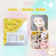 Mặt Nạ Thạch MediAnswer Collagen Cấp Ẩm Sâu Tăng Đàn Hồi Căng Mịn Da Hàn Quốc Hộp 5 Miếng