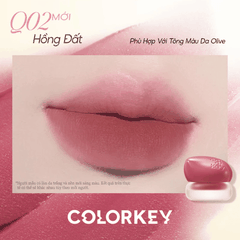 Son Bùn Dạng Hũ Colorkey Mịn Mướt Dễ Tán Bouncy Creamy Multi-Purpose Mud 4.5g