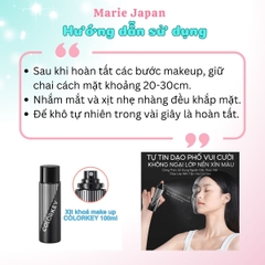 Xịt Khóa Makeup ColorKey Tia Sương Mềm Mại Dưỡng Ẩm Thoáng Da Giữ Lớp Makeup Lâu Trôi