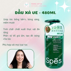Dầu Gội  Xả Kích Thích Mọc Tóc Spes XANH LÁ VE Phục Hồi Kiềm Dầu Giảm Gãy Rụng Suôn Mượt Phồng Tóc
