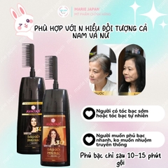 Dầu Gội Phủ Bạc Avatar 3D Nhuộm Tóc An Toàn Tiện Lợi Mái Tóc Óng Ả Tự Nhiên Nhật Bản 500ml