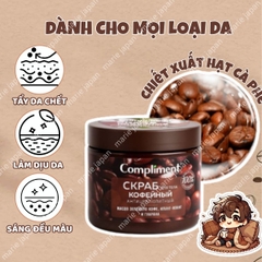 Tẩy Tế Bào Chết Compliment Body Scrub Mềm Mướt Bóng Khỏe Sáng Mịn Da 400ml
