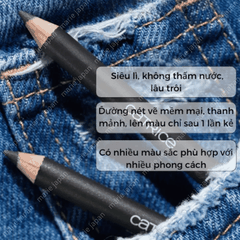 Chì Kẻ Mắt Catrice Kohl Kajal Waterproof  Đầu Kẻ Mềm Dễ Tán Tạo Đường Sắc Nét Lâu Trôi