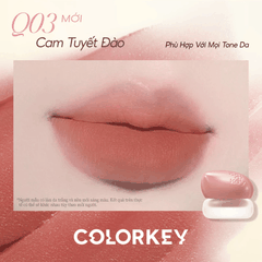 Son Bùn Dạng Hũ Colorkey Mịn Mướt Dễ Tán Bouncy Creamy Multi-Purpose Mud 4.5g