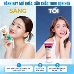 Kem Tan Mỡ Nóng Lạnh Compliment Giảm Mỡ Bụng Săn Chắc Da Thon Gọn Body Nga 200ml