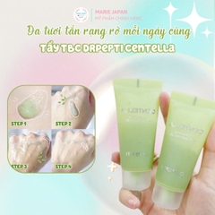 Tẩy Tế Bào Chết Mặt Dr.Pepti Centella Turnover Soft Peeling Gel Dịu Nhẹ Sạch Sâu Dưỡng Ẩm Sáng Da Hàn Quốc Tuýp 30ml