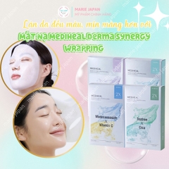 [HỘP 4 MIẾNG] Mặt Nạ Cao Cấp Mediheal Derma Synergy Wrapping Dưỡng Ẩm Sáng Da Hàn Quốc