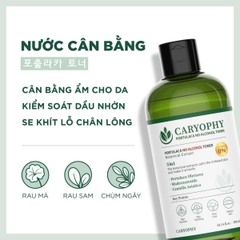 Toner Caryophy 3in1 Portulaca Cấp Ẩm Giảm Mụn Không Cồn Dịu Nhẹ Hàn Quốc 300ml