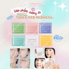 Toner Pad Mediheal Sạch Sâu Dưỡng Ẩm Sáng Da Hàn Quốc Hộp 170ml