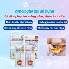 Tăm Silicon Smart Inn Interdental Làm Sạch Kẽ Răng Dịu Nhẹ An Toàn Nhật Bản