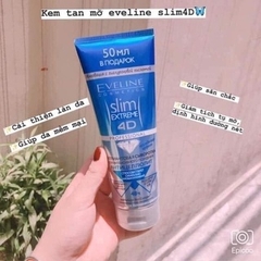Kem Tan Mỡ Eveline 4D Slim Extreme Professional Tuýp 250ml