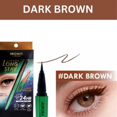 Bút Kẻ Mắt Nước Browit By Nongchat Xanh Lá Aurora Long Stay Mới Bền Màu Chống Nước
