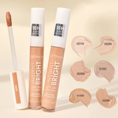 Che Khuyết Điểm Catrice Mỏng Nhẹ Bền Màu Tự Nhiên Instant Bright  Serum Concealer 5ml
