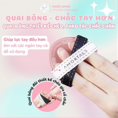 Set Bông Mút Trang Điểm Amortals Powder Puff Mềm Mại Đàn Hồi Nền Mịn Siêu Tốt