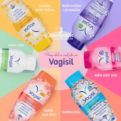 [MUA 1 TẶNG 1] [CHE TÊN] Dung Dịch Vệ Sinh Vagisil Cân Bằng pH Kiểm Soát Mùi Daily Intimate Wash TẶNG 1 QUẦN LÓT SU