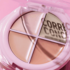 [MUA 1 TẶNG 1] Bảng Triệt Sắc 4 Ô Essence Che Khuyết Điểm Hiệu Chỉnh Tông Da Correct & Conceal Palette 4.4g -TẶNG 1 SON ESSENC