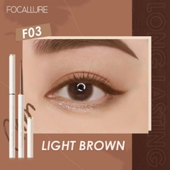 Kẻ Mắt Focallure Đầu Mảnh Siêu Mịn Chống Nước Lâu Trôi Perfectly Defined Gel Eyeliner 1.7mm