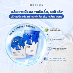 [1 Miếng Lẻ] Mặt Nạ Gookin Ampoule Mask Cấp Ẩm Dưỡng Sáng Phục Hồi Căng Bóng Da Hàn Quốc